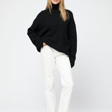 Chunky Turtleneck Jet Black