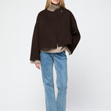 Double Cocoon Jacket Jet Black
