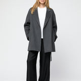 Double Wrap Jacket Jet Black