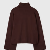 Cape Cod Turtleneck Chocolate Brown