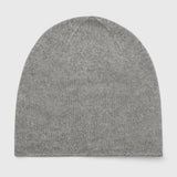 Classic Cashmere Beanie Gray Melange