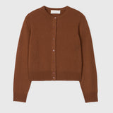 Classic Wool Cardigan Caramel