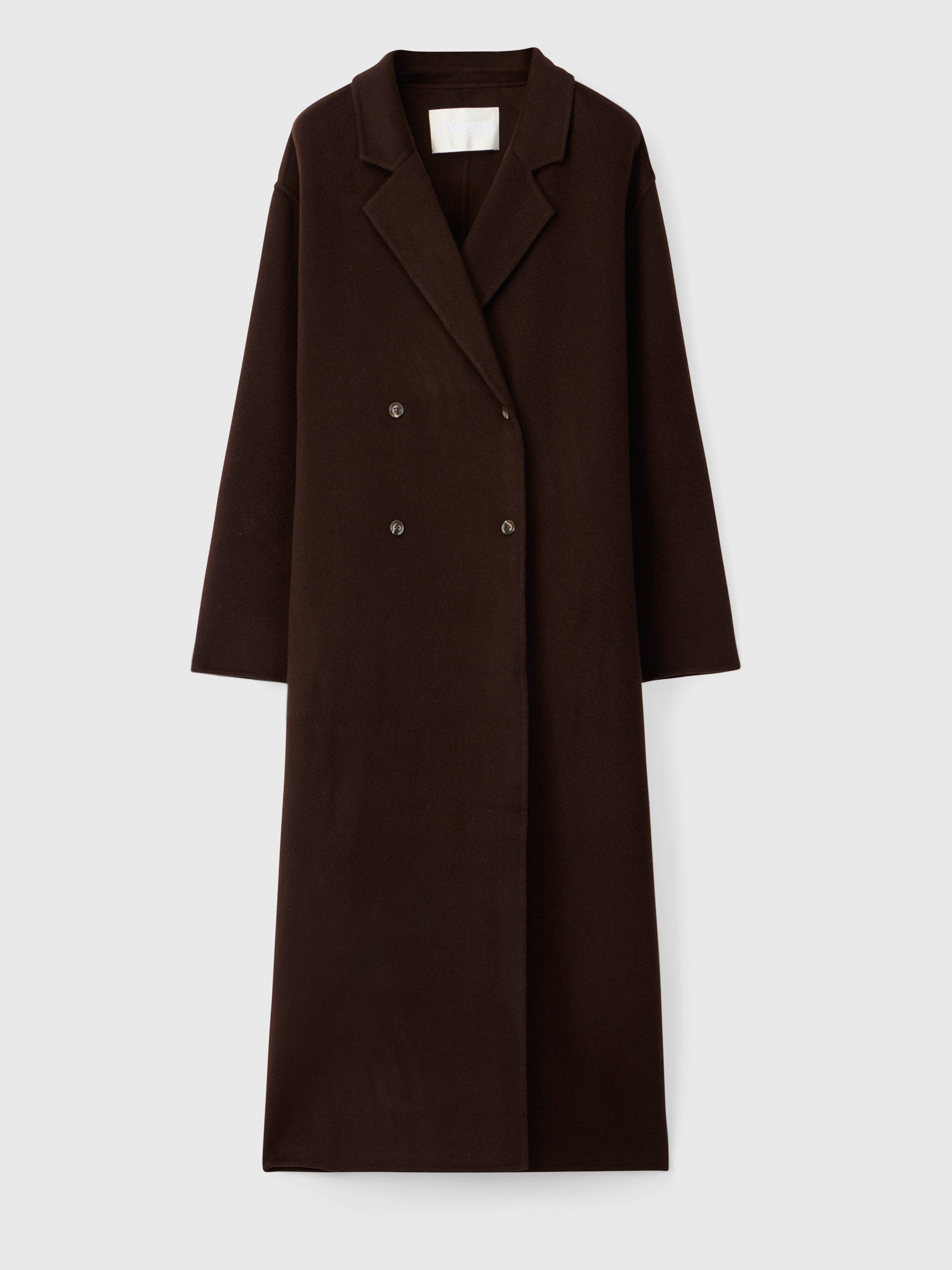 Doublé Wool Lounge Coat Molé Brown