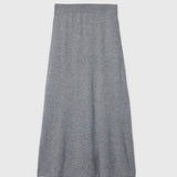 Roma Wool Skirt Gray Melange