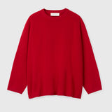 Roma Wool Sweater Crimson