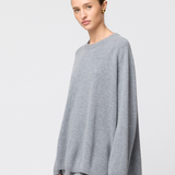 Roma Wool Sweater Gray Melange