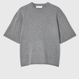 Roma Wool Tee Gray Melange