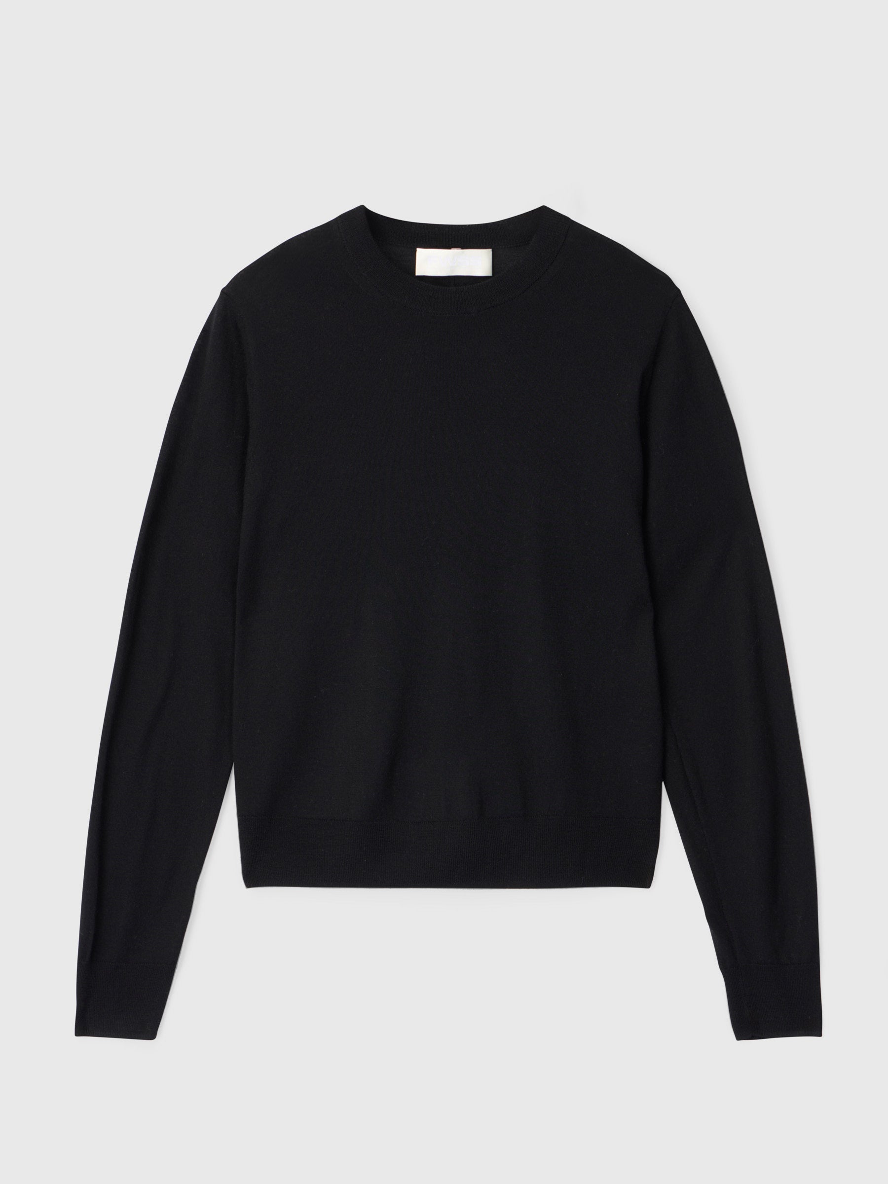 Ultrafine Knit Sweater Jet Black