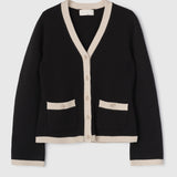 Adele Cardigan Black Buttermilk
