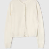 Classic Wool Cardigan Macadamia