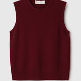 Classic Wool Tank Burgundy