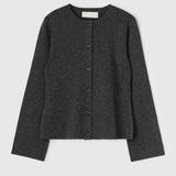 Milano Knit Wool Blazer Graphite