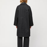 Anchorage Trench Coat Jet Black