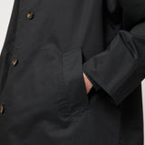 Anchorage Trench Coat Jet Black