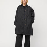 Anchorage Trench Coat Jet Black