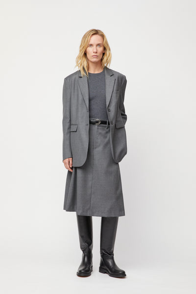 Côte d'Azur Blazer Grey Melange – Fall Winter Spring Summer