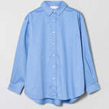 Poplin Workwear Shirt Cornflower Blue