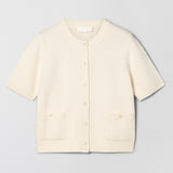 Toulouse Cardigan Tee Snowflake