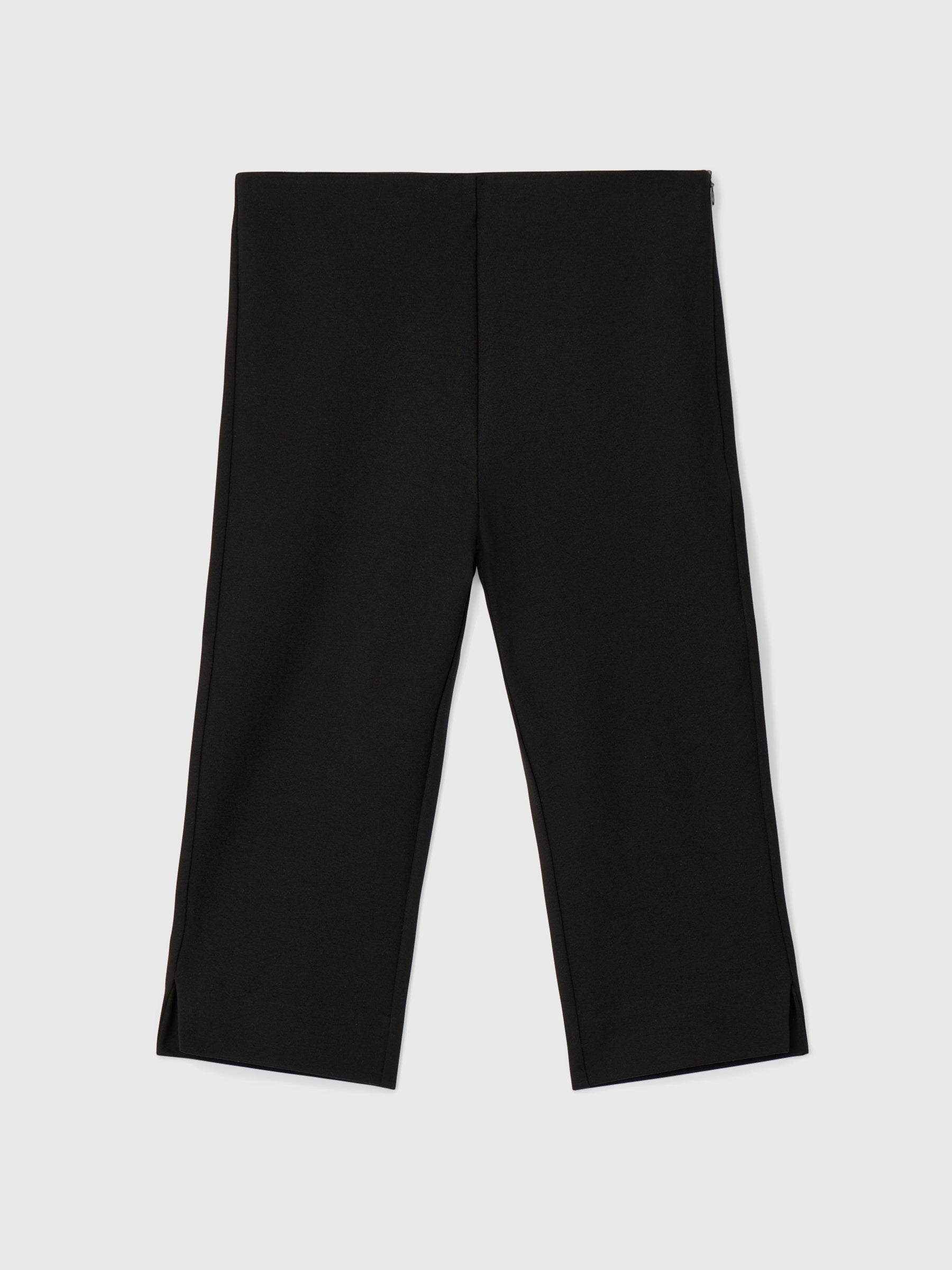 Stretch Capri Pants Jet Black – Fall Winter Spring Summer