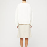 Linen Côte d'Azur Skirt Jet Black