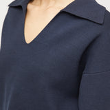Cotton Storm Knit Navy