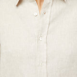 Linen Coastal Shirt Natural Linen