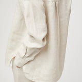 Linen Coastal Shirt Natural Linen