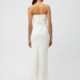 Amara Strapless Dress Cream