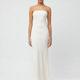 Amara Strapless Dress Cream