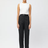 Classic Cotton Cardigan Jet Black