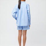 Coastal Shirt Blue White Double Pinstripe