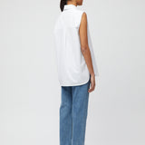 Sleeveless Coastal Shirt Bright White