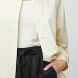 Poplin Workwear Shirt Panna Cotta