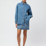 Workwear Shirt Stonewashed Blue