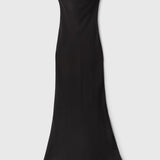 Amara Strapless Dress Jet Black