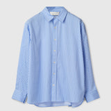 Coastal Shirt Blue White Double Pinstripe