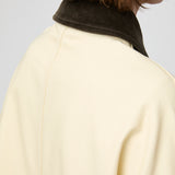 Oversized Canvas Jacket Panna Cotta