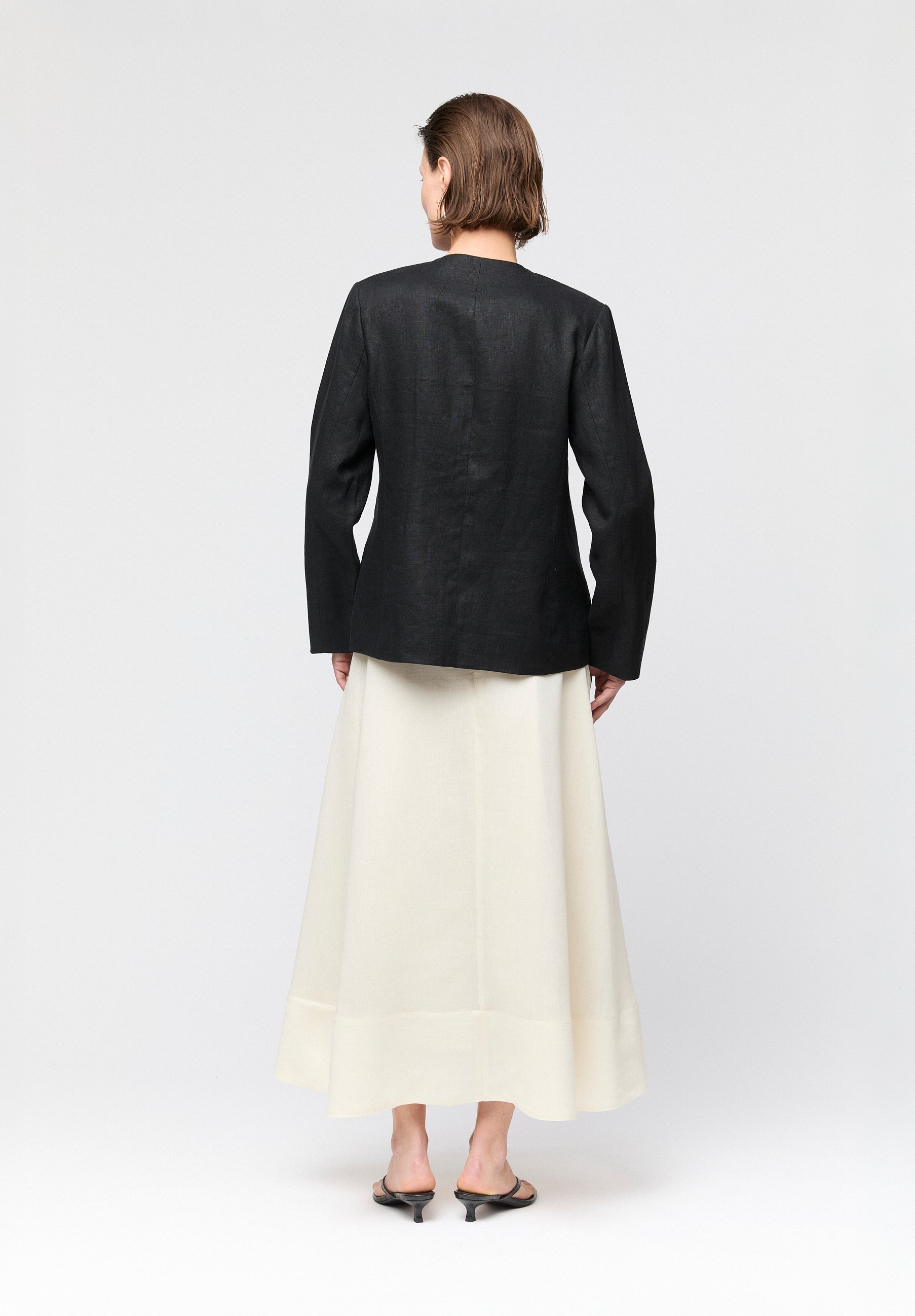 Vivienne Organza Skirt Cream