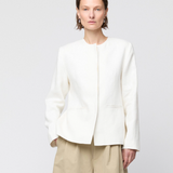 Linen Noir Blazer Off White