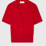 Lula Cardigan Tee Vivid Red
