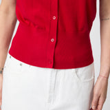 Lula Cardigan Tee Cream