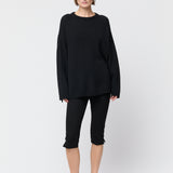 Roma Sweater Pitch Black