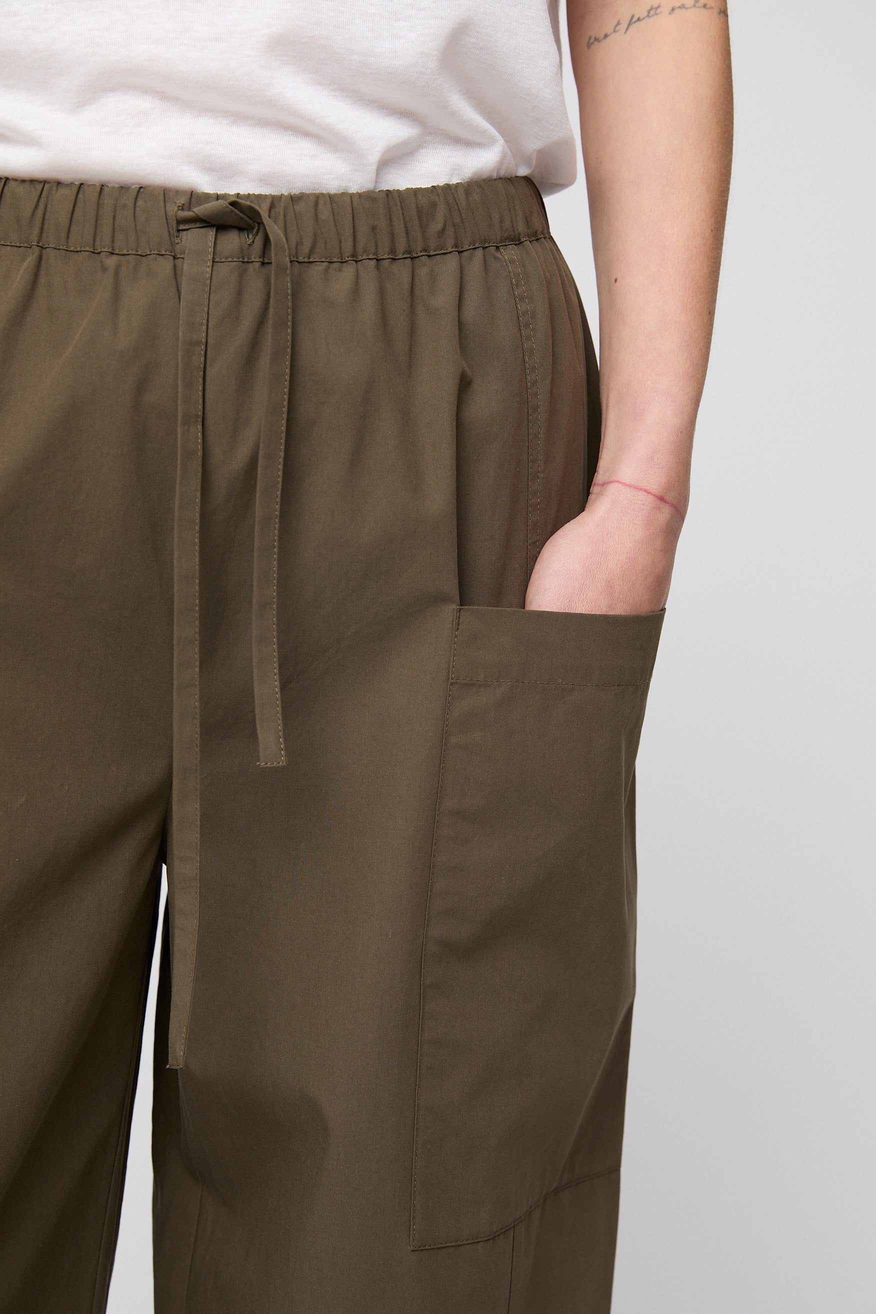 Gisele Cargo Pants Army Green