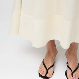 Vivienne Organza Skirt Cream