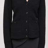 Adele Cardigan Jet Black