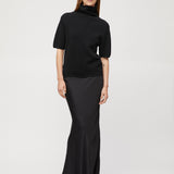 Margot Turtleneck Tee Graphite