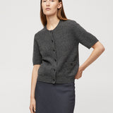 Toulouse Cardigan Tee Graphite
