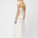 Amara Maxi Skirt Cream