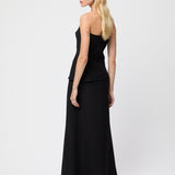 Amara Maxi Skirt Jet Black