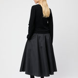 Ballet Wrap Cardigan Jet Black